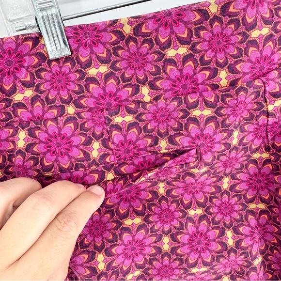 Soft Surroundings Kalea Superla Stretch Pull On Straight Leg Crop Pants Pink PXL - Picture 10 of 12